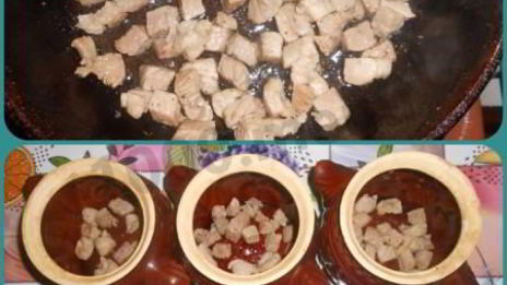 гречневая каша в горшочке в духовке с мясом