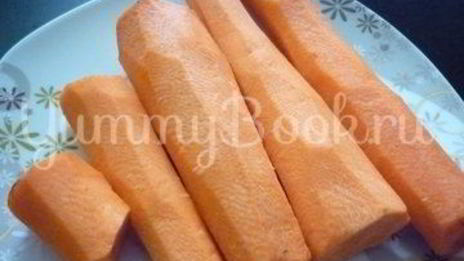 печень с морковью и зеленью и гречка на гарнир