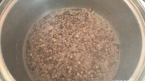 густая шоколадная каша