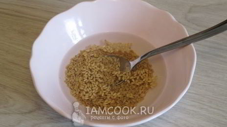 каша из льняного семени