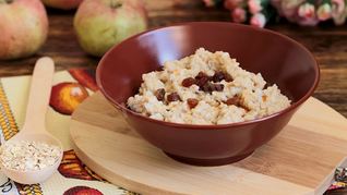 Каша из овсяных хлопьев на воде