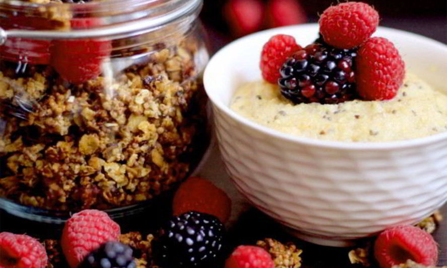 Рецепт каши из овсяных отрубей с семенами чиа