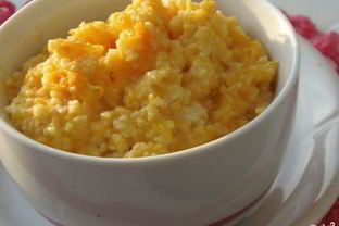 Каша из тыквы с пшеном на молоке