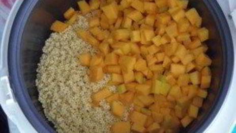 каша из тыквы с пшеном на молоке