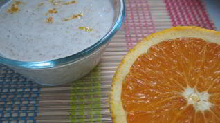 Каша пшенно-апельсиновая