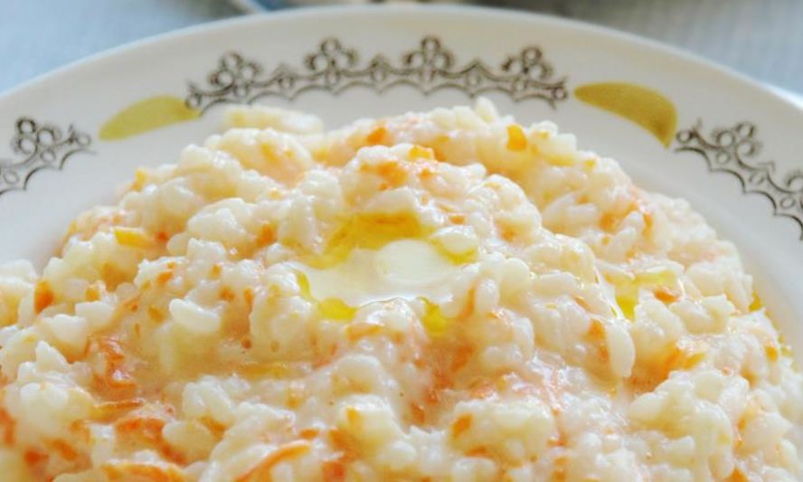 Рецепт каши рисовой молочной с тыквой