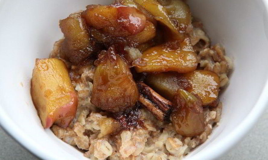 Рецепт каши с пряными яблоками