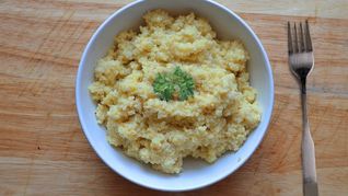 Каша ячневая на воде с маслом