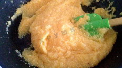 итальянская кукурузная полента с сыром