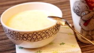 Кукурузная каша на молоке