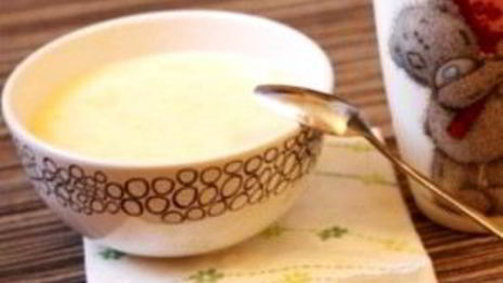 кукурузная каша на молоке