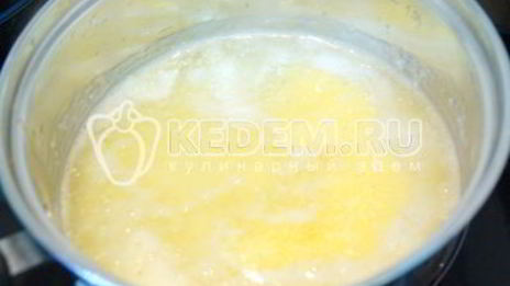 кукурузная полента с овощами