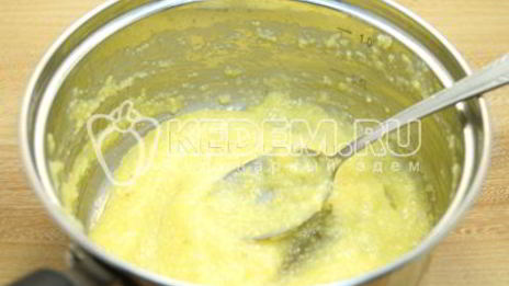 кукурузная полента с овощами