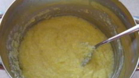 мамалыга с брынзой