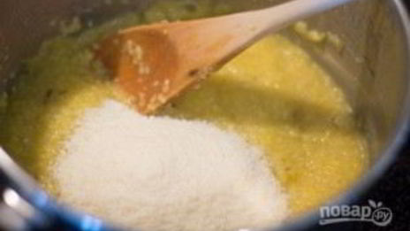 полента с пармезаном