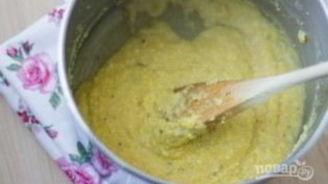 полента с пармезаном