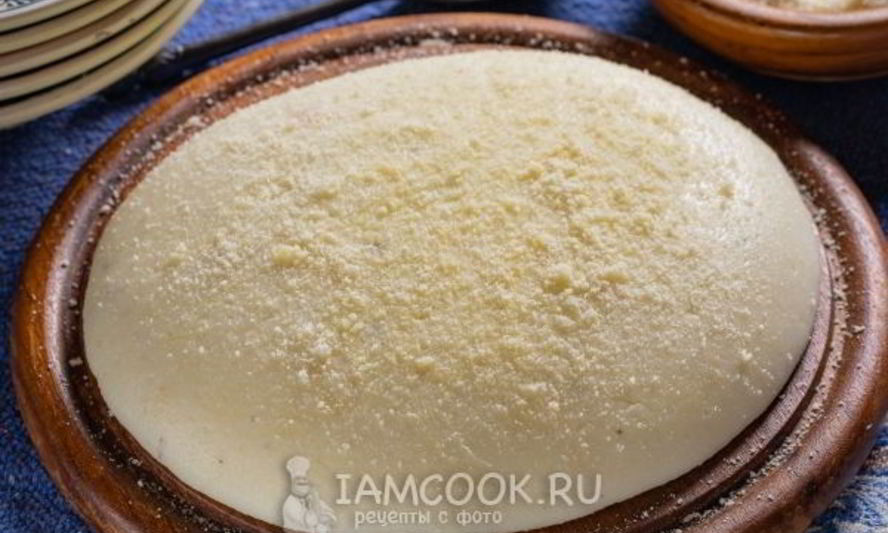 Рецепт поленты с сыром