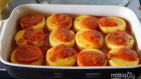 томатная полента