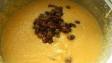 тыквенно-кукурузная каша на молоке