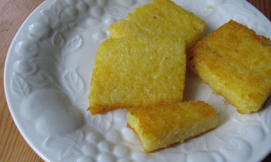 Рецепт жареной кукурузной каши