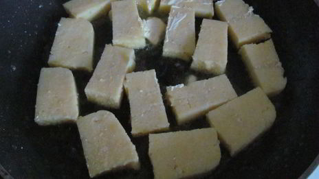 жареная кукурузная каша