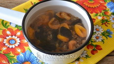 кутья из пшена с сухофруктами