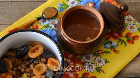 кутья из пшена с сухофруктами