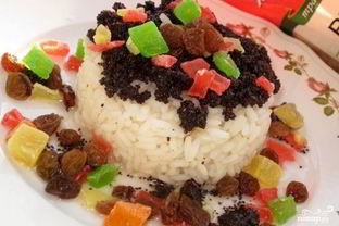 Кутья с рисом и изюмом