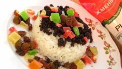 кутья с рисом и изюмом