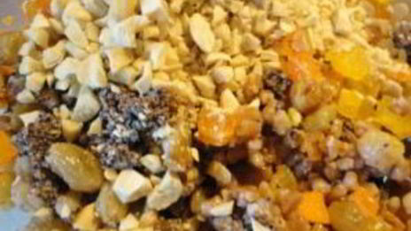 кутья с яблоками