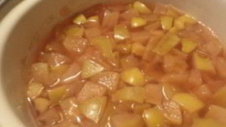 кутья с яблоками