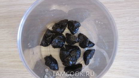 льняная каша с черносливом