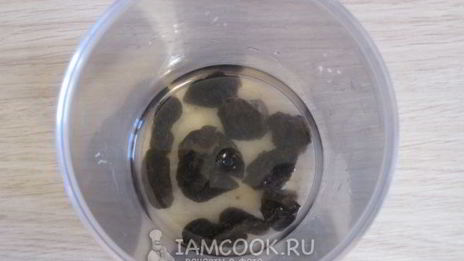 льняная каша с черносливом