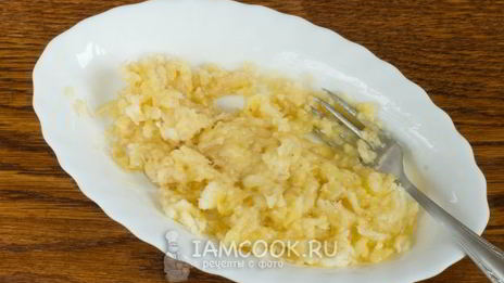 манная каша с бананом