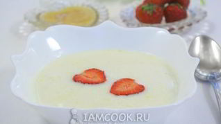 Манная каша в мультиварке