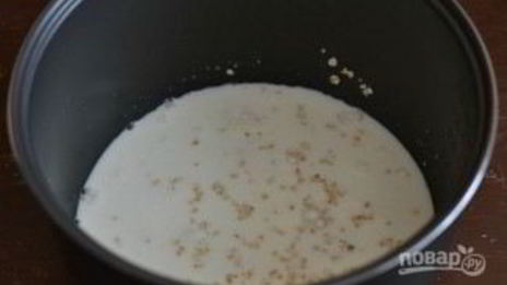 молочная каша в мультиварке