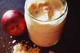 Ленивая овсянка на завтрак