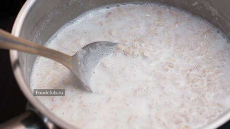 овсяная каша на молоке
