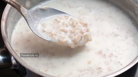 овсяная каша на молоке