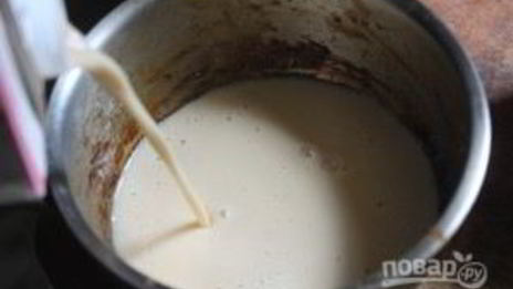 овсяная каша с карамелью и бананом