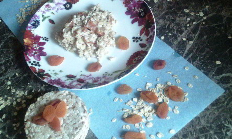 Рецепт овсяной каши с курагой