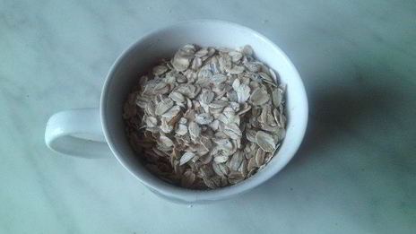 овсяная каша с курагой