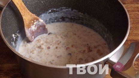 овсяная каша с сухофруктами