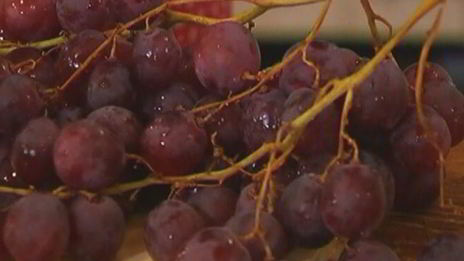 овсяная каша с виноградом