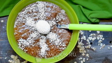 веганская овсянка с кэробом