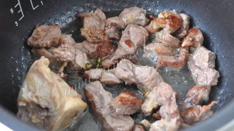 перловка с мясом в мультиварке