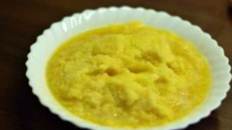 перловка с соусом