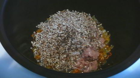 перловка с тушенкой в мультиварке