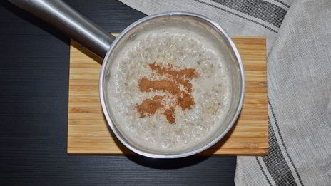 пряная каша с грушей