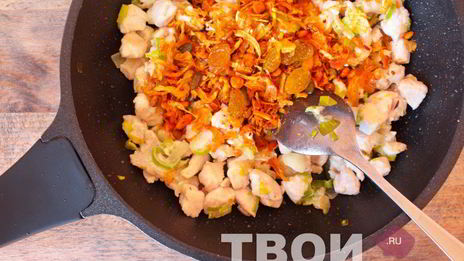 пшеничная каша с мясом